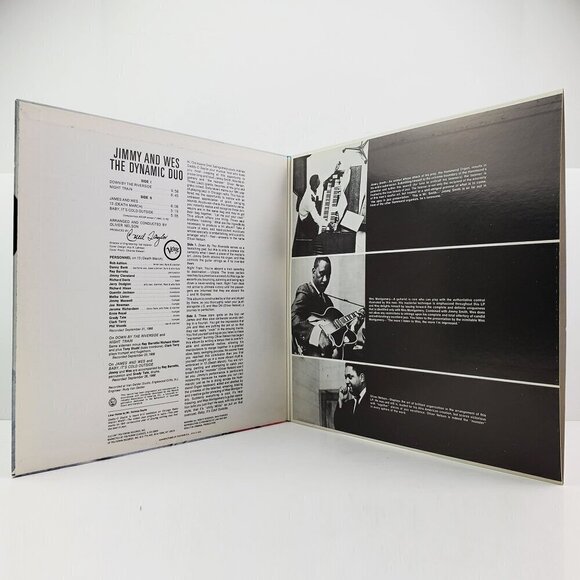 Jimmy Smith Wes Montgomery Vinyl Record Dynamic Duo cVerve Jazz Japan - Picture 5 of 13